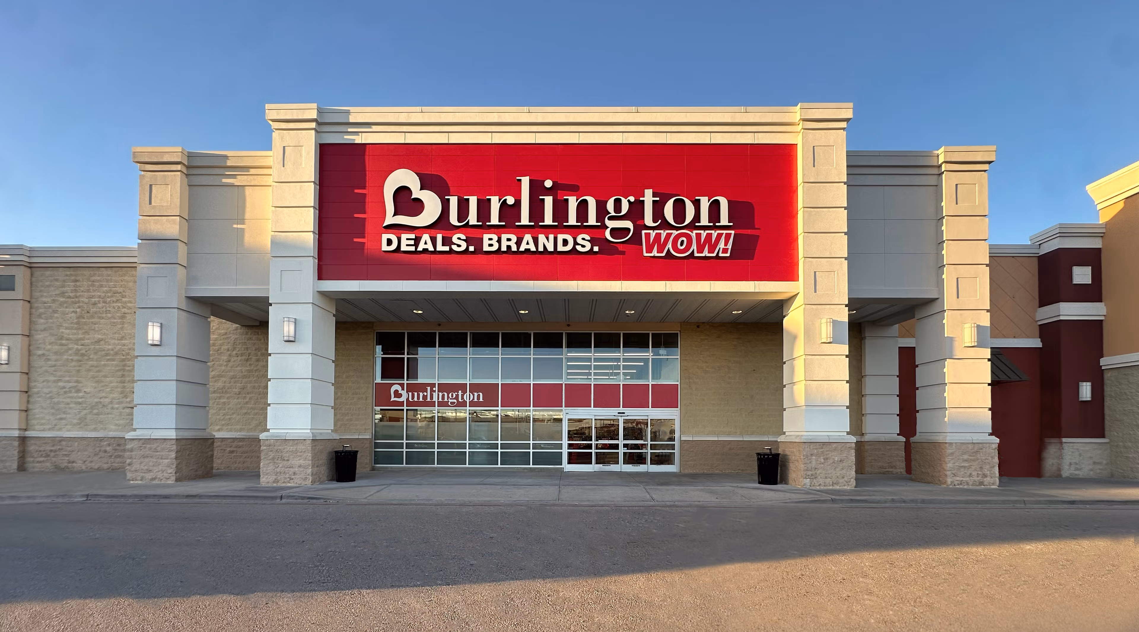 Burlington storefront